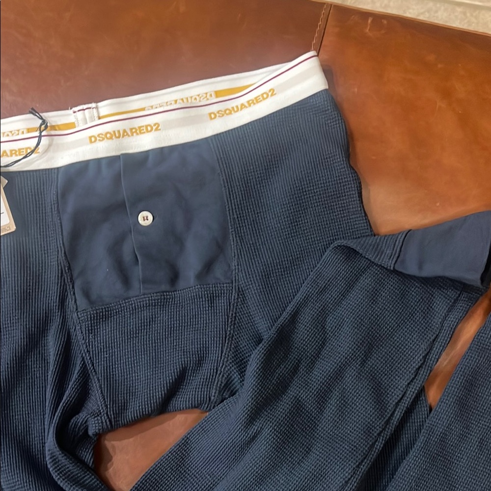 DSQUARED2 NWT Blue Long Johns